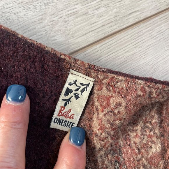 Baba One-Size Women's Vintage Lagenlook Button-Up Cardigan Jacket - Picture 3 of 8